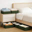 Ensemble de rangement de tiroir - Ensemble de 18 bacs de rangement pliables en tissu pour vêtements, chaussettes, sous-vêtements et petits articles | Organisateurs de commode et de placard polyvalents pour l'organisation de la chambre à coucher, de la chambre de bébé et de la maison-1282047557-1282047561