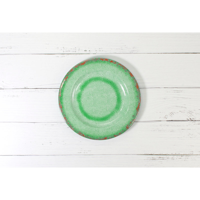Casablanca 23cm Melamine Salad Plate, Green