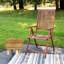 Tabouret d'appoint en bois massif