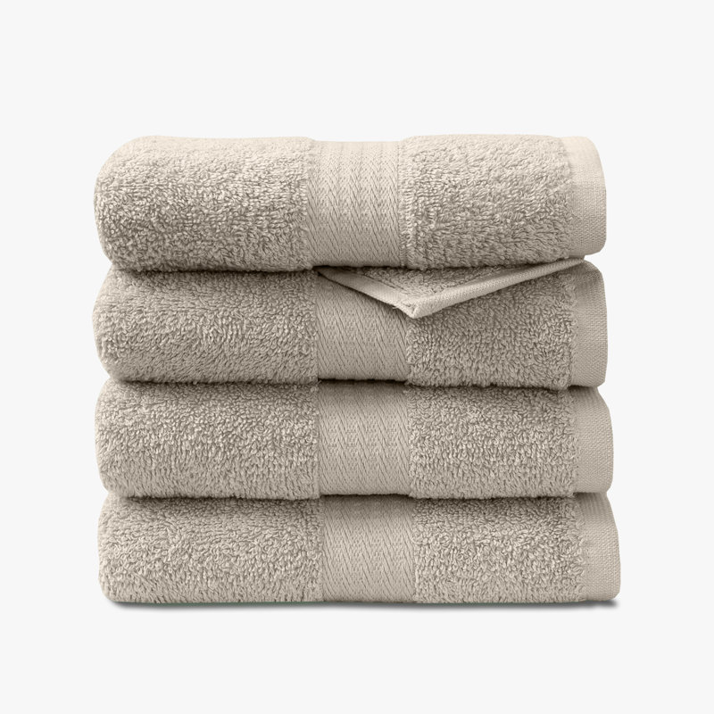 Ensemble de serviettes de bain True Classics, Tanné, Essuie-mains - paquet de 8