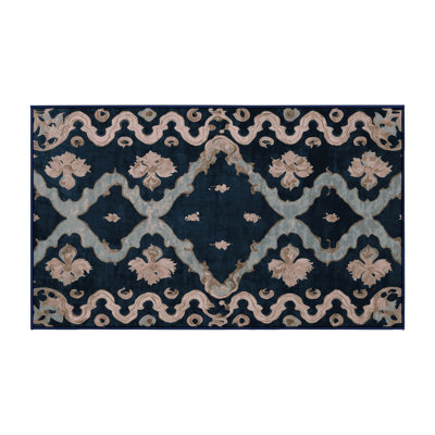 Tapis gris lavable à la machine