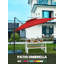 Parasol carré en porte-à-faux 9 pi Sizer-235666463
