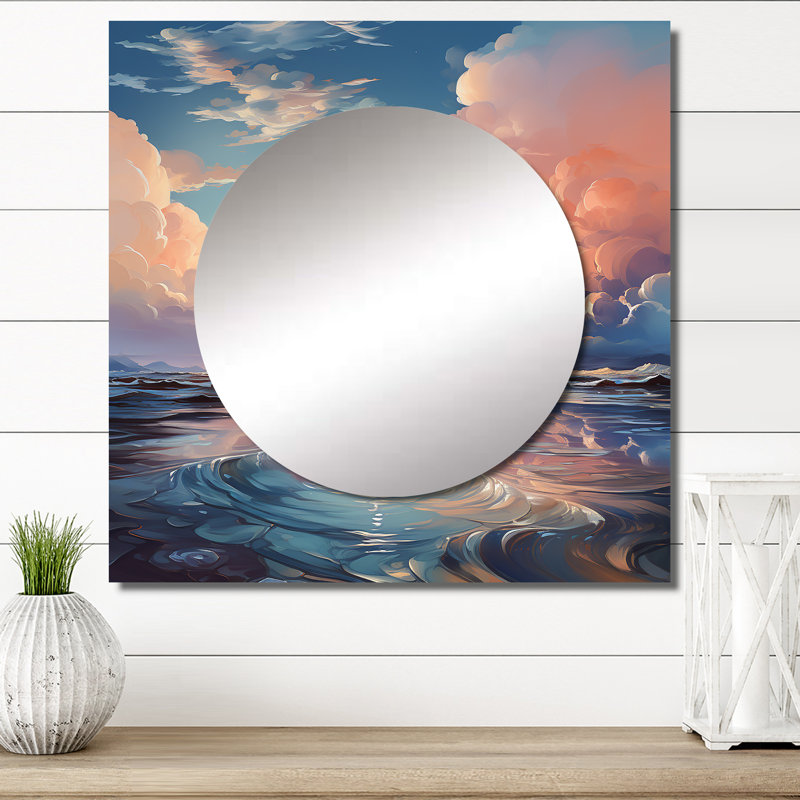 Miroir carré Cezalinda, 23 po x 23 po