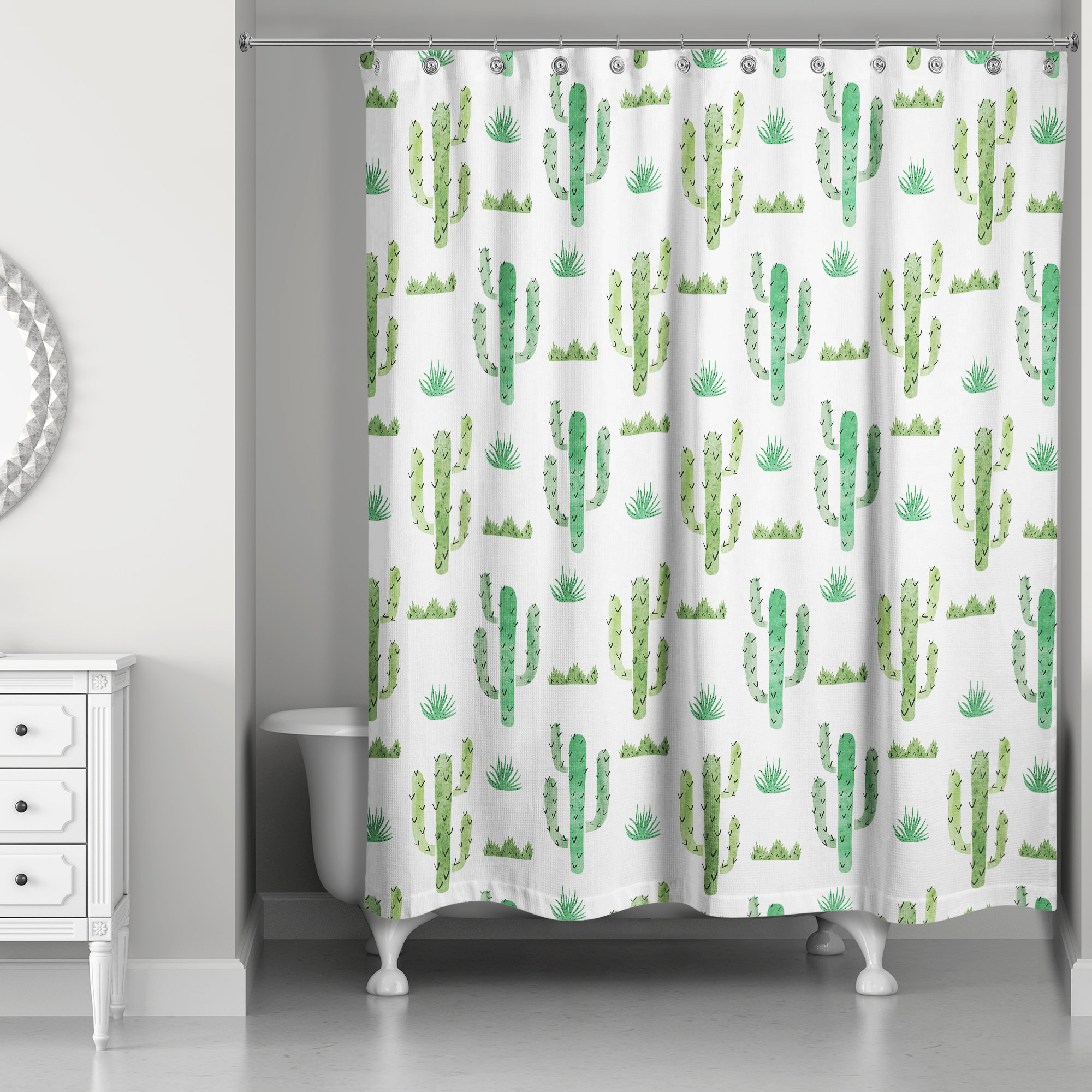 Foundry Select Lilith Floral Shower Curtain Wayfair