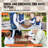 VEVOR 15'' L Solid Wood Chess Game Set