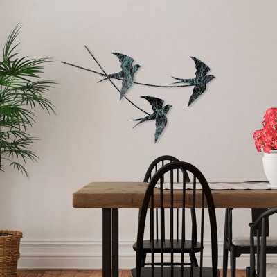Handmade Decorative Metal Wall Accessory, 16.5 x 27.6 inches | 100% Metal, Thickness: 0.06 inches | Unique Hand-Painted Design, Wall-Mountable | Perfect for Home Decor & Art Enthusiasts, Distinctive Style