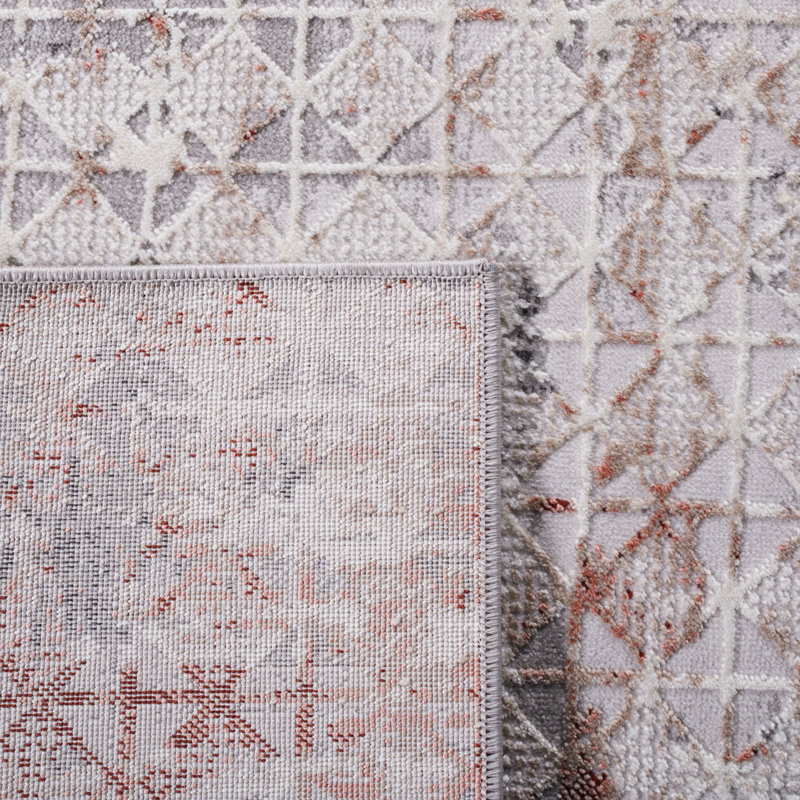 Vogue Performance Abstract Rug, Rectangle 5'3" x 7'6"