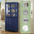 Ellerby 72" Freestanding Kitchen Pantry with Glass Doors and Adjustable Shelves-180148970
