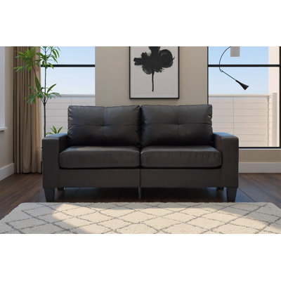 Canapé modulaire brun foncé Swansea