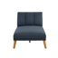 Chaise longue inclinable sans accoudoirs Gussi-1211820143