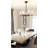 Kyla 6 - Light Dimmable Sputnik Chandelier