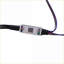 Lit de jour simple rembourré en molleton avec lumière DEL et amp; Lit gigogne, gris - aucun sommier nécessaire-267470471