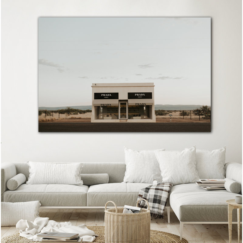 Marfa - Photographie sans cadre sur toile, H 48 po x l 72 po x P 1,5 po