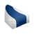 Blanc / cobalt sélectionné