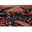 Tapis oriental à teinture végétale bleu Ziegler