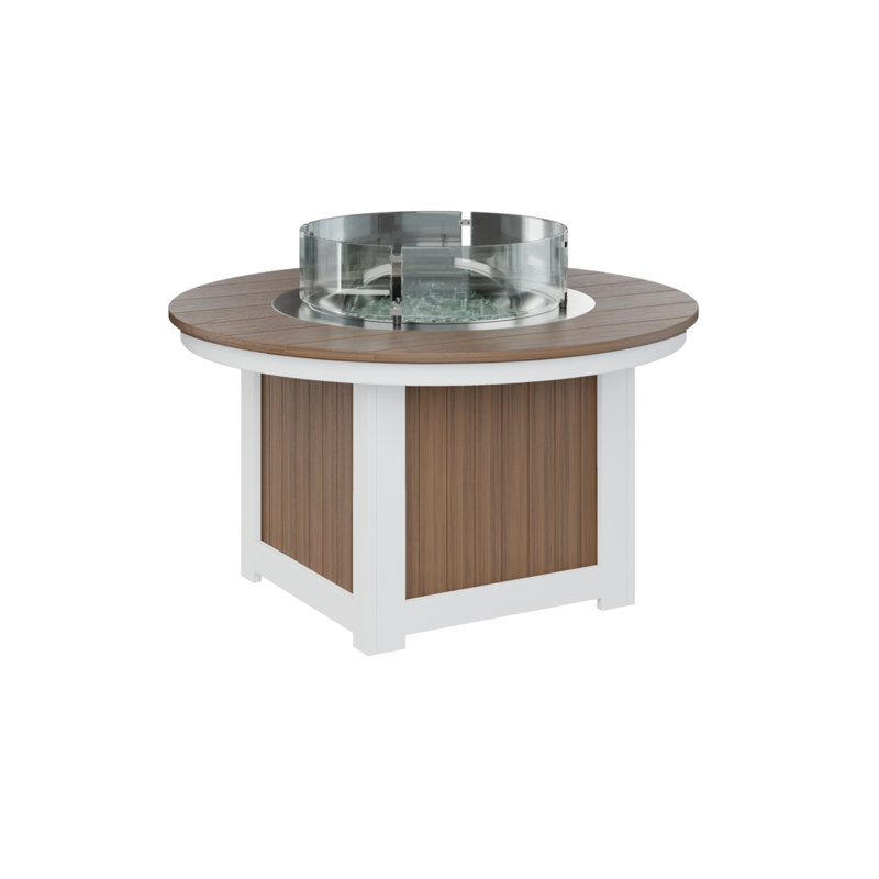Foyer de table rond Berlin Gardens Donoma, Acajou antique