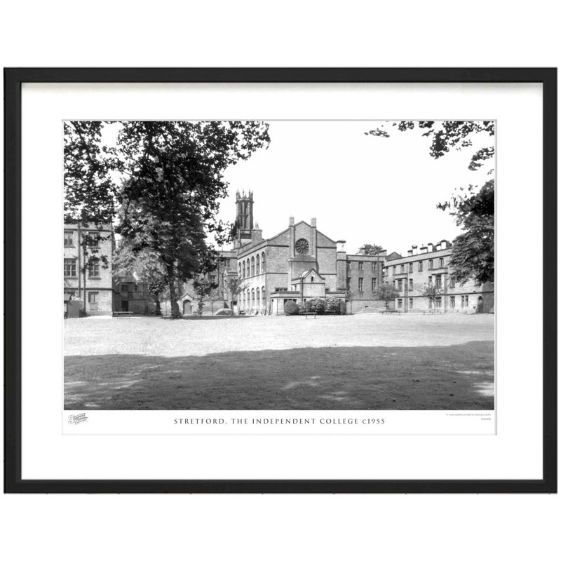 Stretford, The Independent College C1955 by Francis Frith - Single Picture Frame Print, 60cm H x 80cm W x 2.3cm D