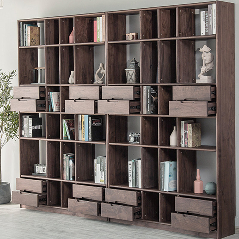 Modern simple large capacity bookcase