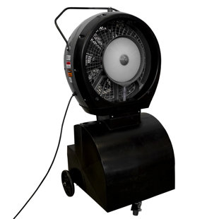 CYCLONE 48" Pedestal Reservoir 18 Gal Fan
