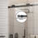 44"-48" W x 76" H Reversible Frameless Single Sliding Shower Door With 3/8"Clear Tempered Glass