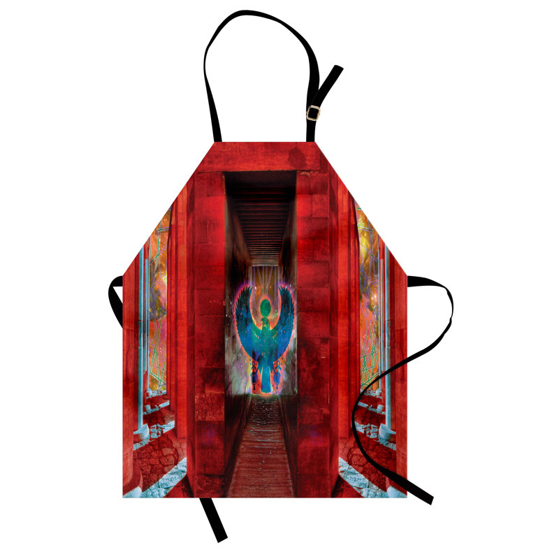 No Pattern Bib Apron