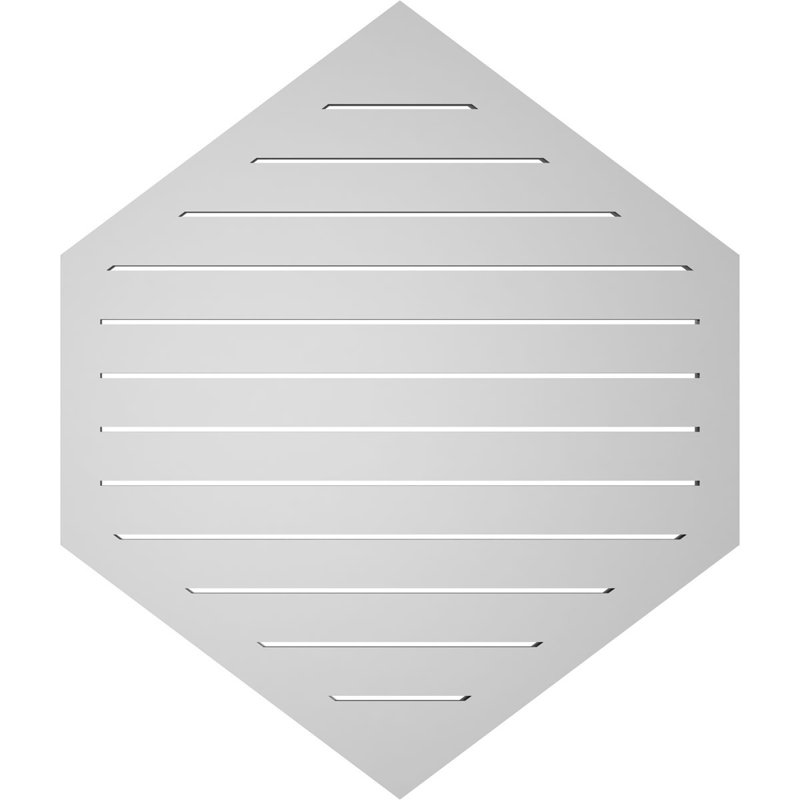 Pente verticale verticale en uréthane 9 pi, H 1,5 po x l 34 po x L 40 po