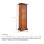 Petite armoire de style américain en bouleau