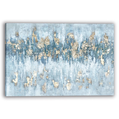 " Golden Abstract Art "