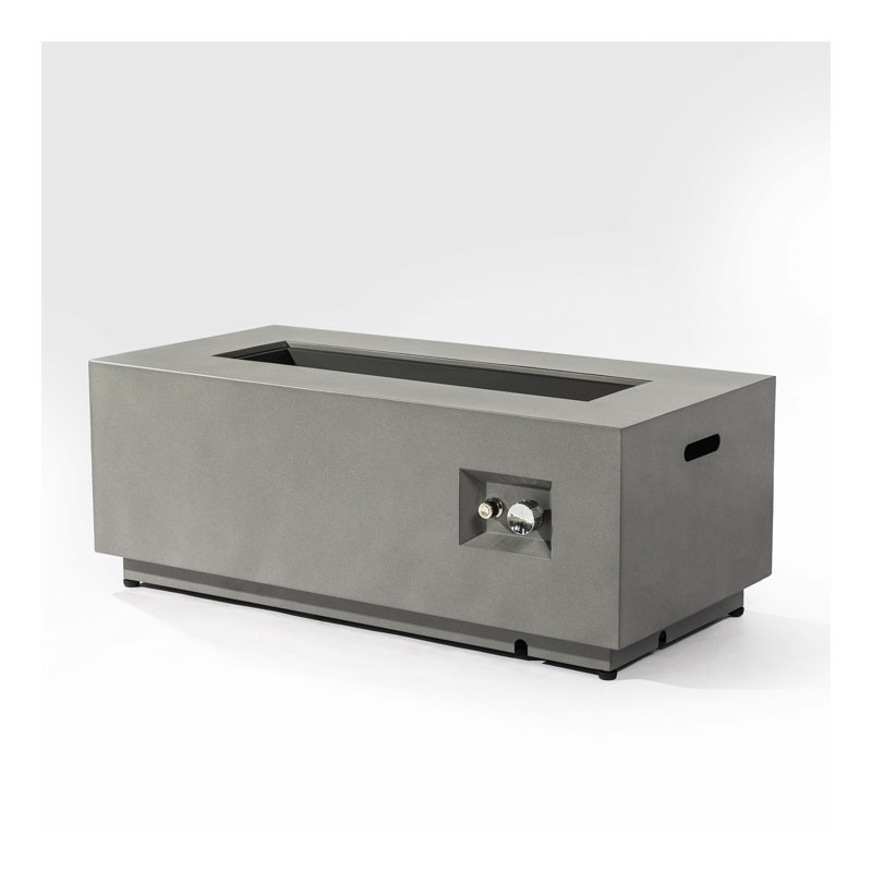Outdoor Fire Pit Propane Fire Table with Tank Holder