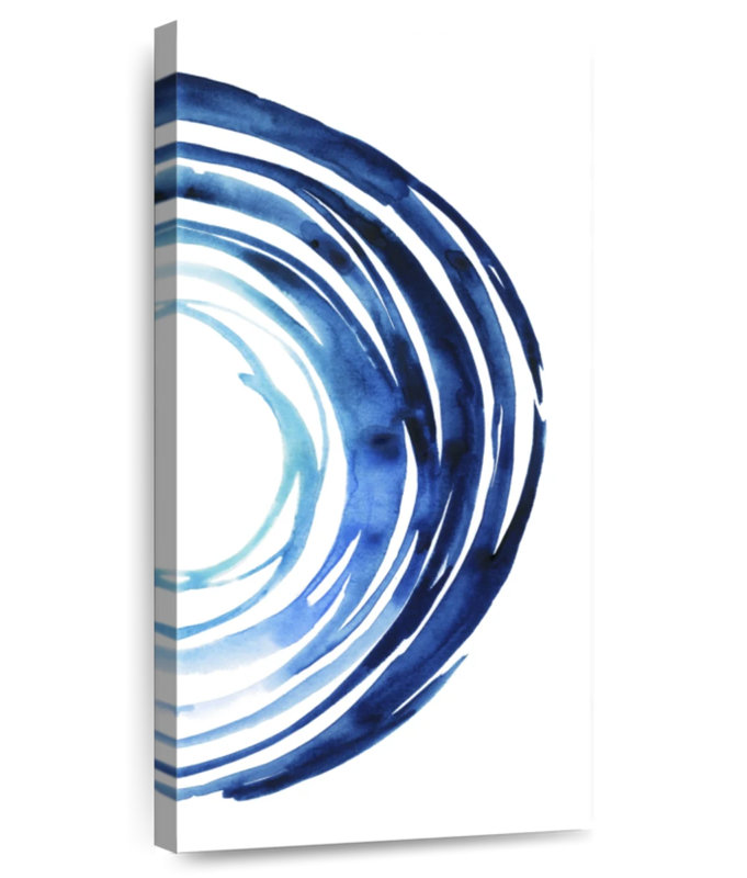Blue Vortex II, 24" H x 12" W