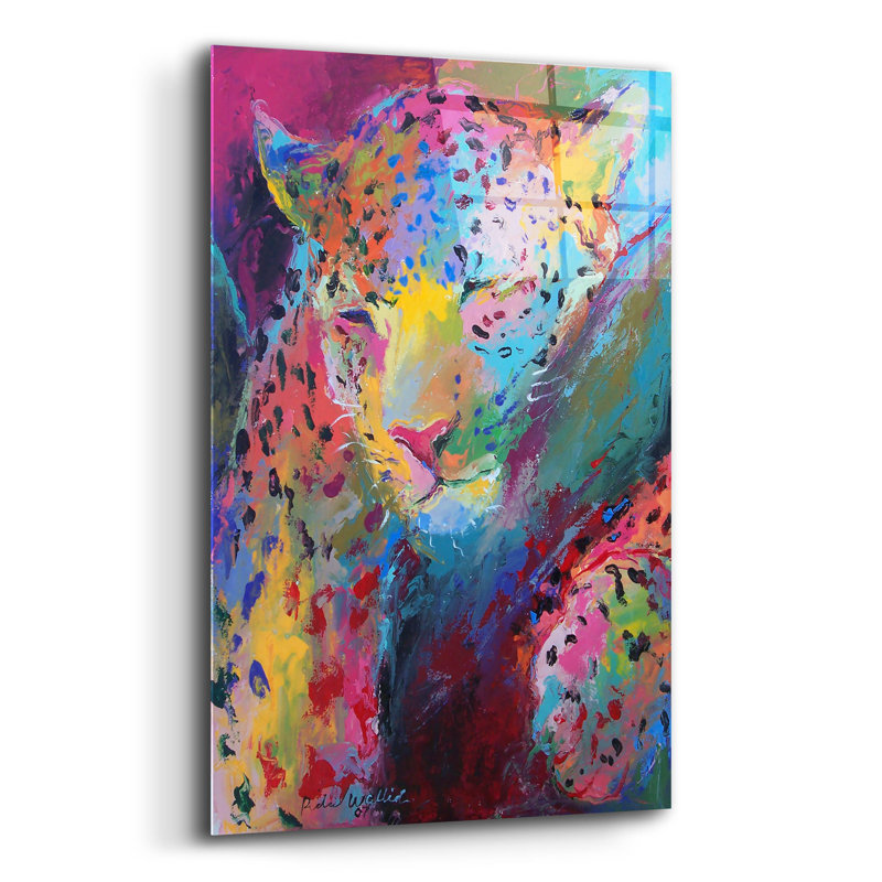 «Leopard 3» par Richard Wallich, H 16 po x l 12 po x P 0,13 po