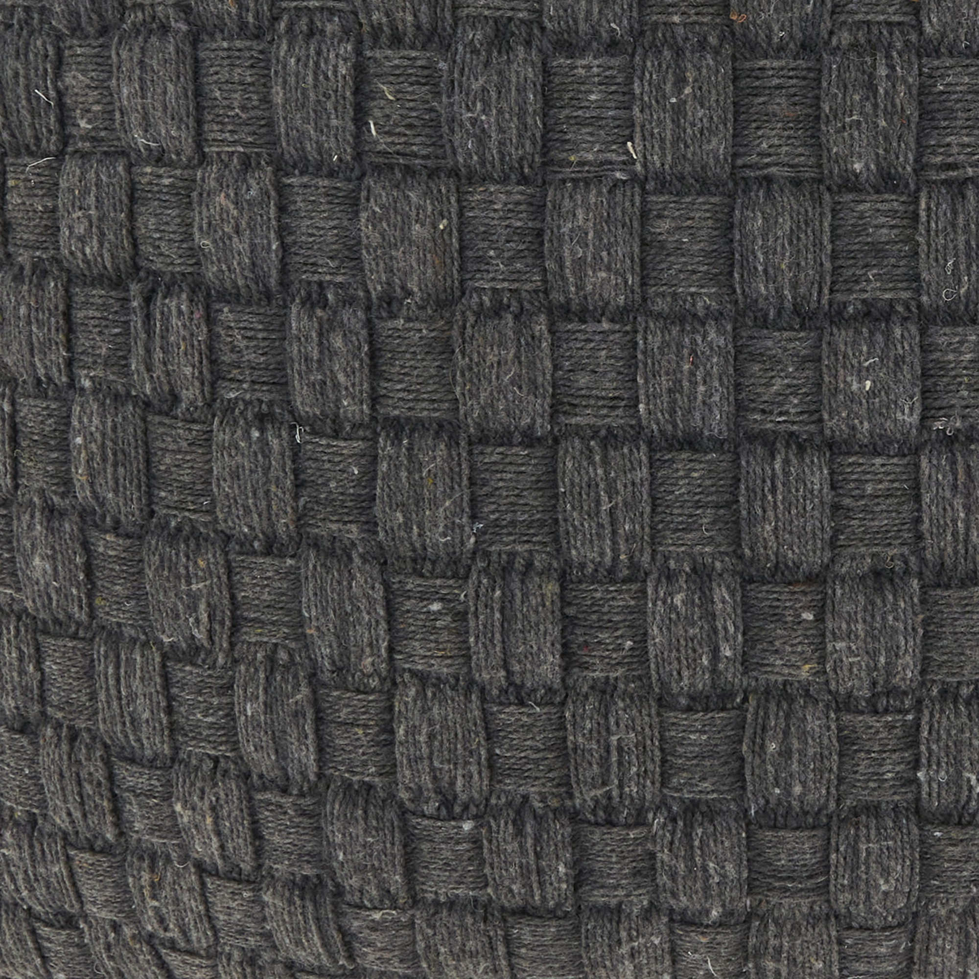 Textured Waffle Weave Pillow Cover, Gray, Duck Down