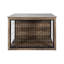 Mobilier de chenil spacieux pour animaux avec portes doubles - douillet pour l'intérieur