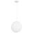 1-Light Cloud-Glow Moon Sphere Pendant Light for Bedroom