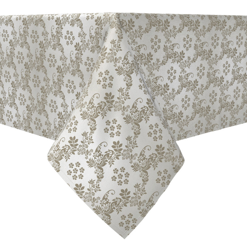 Rectangular Cotton Twill Tablecloth