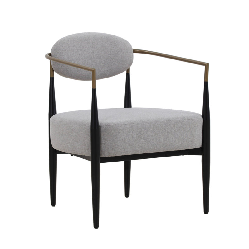 Fauteuil d'appoint Lasheena, Gris