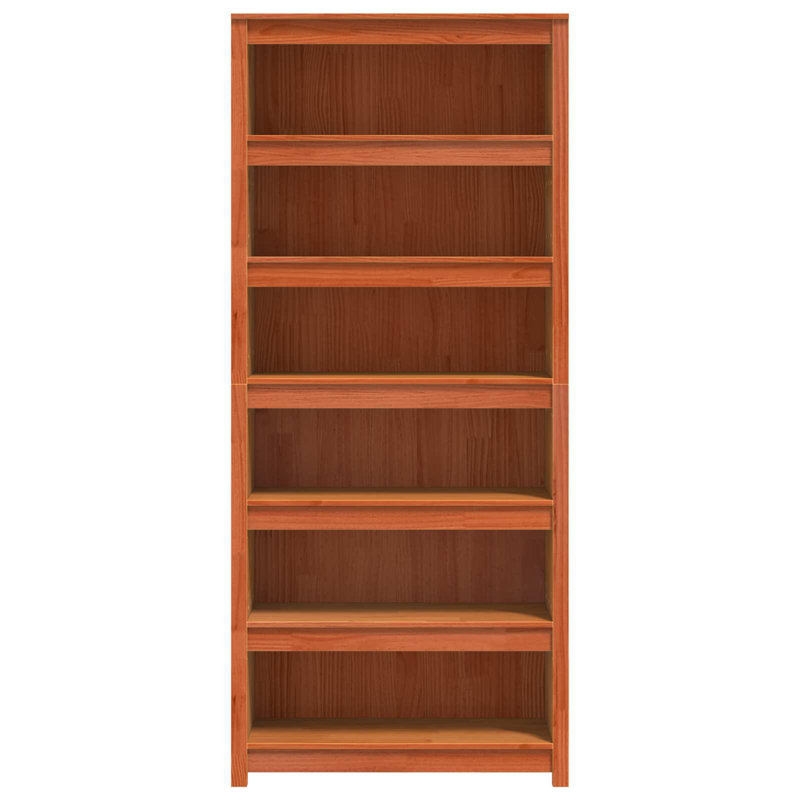 183cm H x 80cm W Solid Pine Wood Bookcase