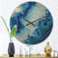 Horloge murale Geode Slice Macro-63618796