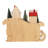 Kurt Adler 13.77-Inch Battery Operated LED Lighted Sleigh With Village Scene Table Piece