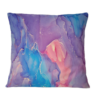 Abstract Throw Pillow