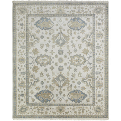Lillie Handmade Wool Oriental Area Rug