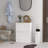 Slim Shoe Cabinet, Modern Hidden Shoe Storage Cabinet With 2 Flip Drawers-1667755281