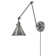 Arti 7.75-in Swing Arm Extendable Single Light Plug-In Sconce with On/Off Switch