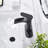 Single Hole Bathroom Faucet with Drain Assembly-74694287
