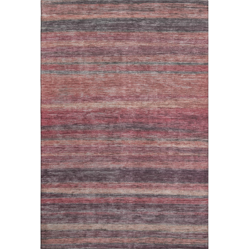 Premium Machine Washable Marasco AMF1639 Stripes Rug, Rectangle 9' x 12'