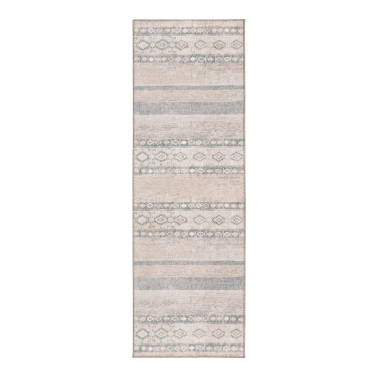 Aucion Chenille Geometric Indoor Rug