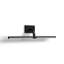 Mona Single Light Steel Dimmable LED Armed Sconce-70423502