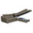 Italian Leather Sleeper Sectional with Pull Out Bed & Storage & Adjustable Headrests from Europe Pewamo-1641563558-1641563563