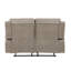 Causeuse inclinable double luxueuse 1pc