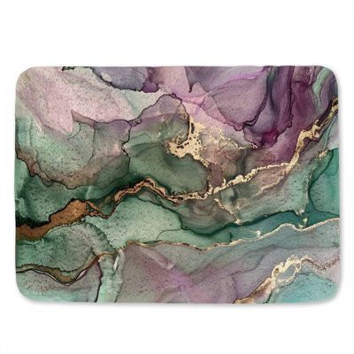 Mattilynn Microfiber / Microsuede Non-Slip Bath Mat